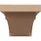 Ekena Millwork 12"W x 24"D x 12"H Wide Rivera Rough Cedar Woodgrain TimberThane Corbel, Primed Tan CORUR12X24X12RIVRCPR - alternate 3